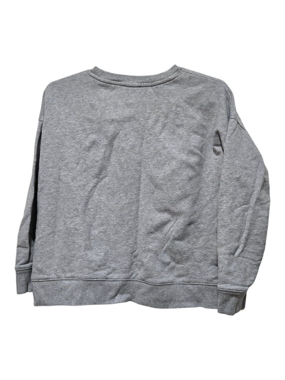 J Crew Heritage Fleece Sweatshirt XS Gray Crewneck Logo